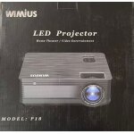 Vido projecteur wimius p18 noir