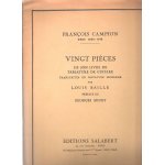 Vingt pieces de son livre de tablature de guitare transcrites guitare Vingt pieces de son livre de tablature de guitare transcrites guitare