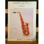Vivaldi concerto l'automne opus viii n3 mouvement 1 transcription pour 8 saxophones par armando ghidoni ...