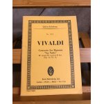 Vivaldi concerto la notte basson partition poche orchestre ed eulenburg n1254 Vivaldi concerto la notte basson partition poche orchestre ed eulenburg n1254