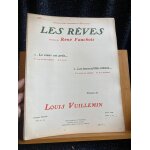 Vuillemin les jeunes filles rvent les reves 2b partition chant piano ed. enoch