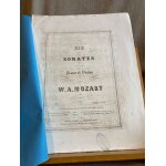 W. - a. mozart sonate pour violon et piano n25 kv 377 partition editions benoit