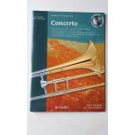 Waignen, concerto pour trombone, 2 pices pour trombone solo avec accompagnement d'orchestre a vent