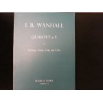 Wanhall quatuor en fa pour clarinette et trio a cordes