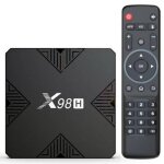 X98h android 12. 0 smart tv box allwinner h618 tv box wifi6 2. 4g / 5gwifi 4k lecteur multimdia