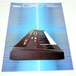 Yamaha dx - 7 synthtiseur numrique, dpliant en franais de 1983