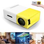 Yg300 full hd 1080p mini portable vido projecteur accueil multimdia cinma thtre jaunemkk56