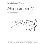 Yoshihisa taïra monodrame 4 partition - vibraphone solo transatlantiques Yoshihisa taïra monodrame 4 partition - vibraphone solo transatlantiques