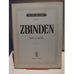 Zbinden, ballade pour basson et piano