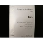 A. zemlinsky trio op 3 piano, clarinette (ou violon) et violoncelle