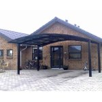 Carport aluminium double 6 x 5 m