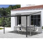 Pergola alu 3x3m avec gouttire