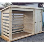Abri à vélo en bois habrita 4m2 Abri à vélo en bois habrita 4m2