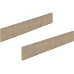 Kit de transformation 2 pans 140 cm en ch�ne blond noir marcel