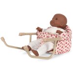 Chaise de table pour poup�e rosie rose