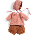 V�tements pour poupon peach