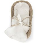 Parure couffin pour poup�e ivory powder