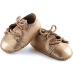 Chaussures pomea dor�es pour poup�e