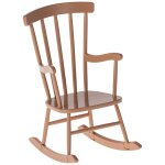 Rocking chair souris rose poudr�
