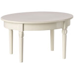 Table � manger vintage souris blanc cass�