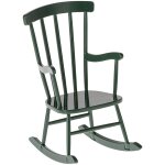 Rocking chair souris vert fonc�