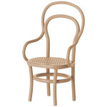 Chaise vintage souris poudre fonc�e