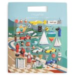 Autocollants r�utilisables sticker book race