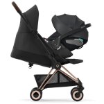 Adaptateurs si�ge auto b�b� pour poussettes ultra - compacte coya noir