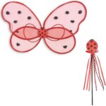Ailes de fée coccinelle Ailes de fée coccinelle