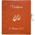 Album photo bébé terracotta (personnalisable) Album photo bébé terracotta (personnalisable)