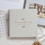 Album photos des premi�res fois beige