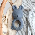 Anneau de dentition lapin bleu anthracite