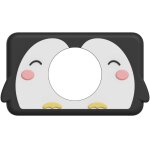 Coque en silicone pour appareil photo zoo friends penguin