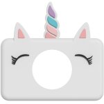 Coque en silicone pour appareil photo zoo friends unicorn