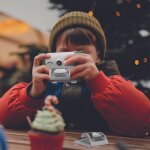 Appareil photo instantan� enfant kidyprint avec impression thermique vert