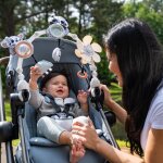 Arche articul�e pour poussette black & white