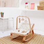 Arche de jeux levo avec jouets en bois de h�tre