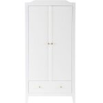 Armoire 2 portes + 1 tiroir opra blanche