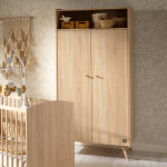Armoire 2 portes acces bois