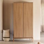 Armoire 2 portes ashi honey ash