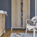Armoire 2 portes en ch�ne blond marcel
