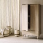 Armoire 2 portes flow honey ash