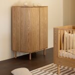 Armoire 2 portes yume natural ash