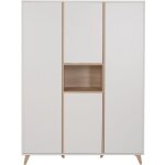 Armoire 3 portes loft xl white