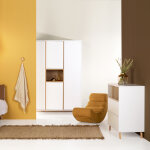 Armoire 3 portes loft xl white
