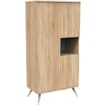 Armoire 3 portes et 1 niche seventies