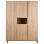 Armoire 3 portes loft xl honey ash