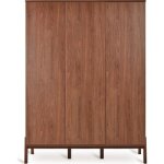 Armoire xl 3 portes ashi chestnut