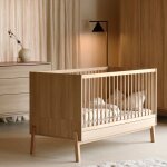 Armoire xl 3 portes ashi honey ash