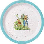 Assiette pierre lapin bleue (18 cm)
